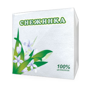 Москва — Салфетки  «Снежинка»  белые оптом.