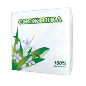 Москва — Салфетки  «Снежинка» белые оптом.