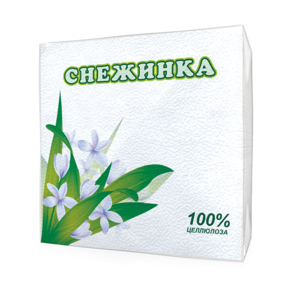 Москва — Салфетки  «Снежинка» белые оптом.