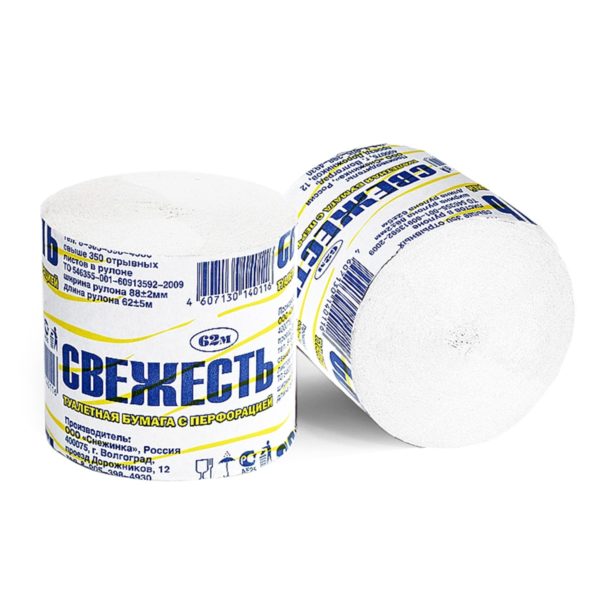 Москва — Туалетная бумага  «Свежесть» без втулки оптом.